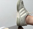 adidas「面包鞋」COURTIC經(jīng)典運動(dòng)板鞋男女阿迪達斯官方三葉草 淺綠/奶油白   39 曬單實(shí)拍圖