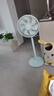 格力（GREE）電風扇家用落地扇客廳低噪省電七葉大風量落地風扇節(jié)能搖頭立式辦公宿舍床頭空氣循環(huán)扇電扇 【竹青色】10米送風遠 7葉大風量 35X65h7 曬單實拍圖