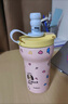 BABLOV保溫杯女士陶瓷覆層內(nèi)膽水杯高顏值雙飲兒童吸管杯子保冷女生禮物 曬單實(shí)拍圖