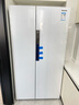 松下（Panasonic）【新品大白鯨】505L家用冰箱雙開對(duì)開門平嵌大容量自由制冰一級(jí)能效節(jié)能國家補(bǔ)貼NR-JB51GXA-W白色 曬單實(shí)拍圖