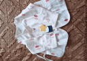 十月結(jié)晶嬰兒衣服半背衣男女寶寶新生兒棉夏季和尚服A類 曬單實(shí)拍圖