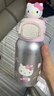 杯具熊（BEDDYBEAR）開(kāi)口笑兒童水杯保溫杯男女小學(xué)生寶寶吸管雙飲杯子送禮保溫壺 雙飲保溫杯-學(xué)霸Kitty520ml 曬單實(shí)拍圖