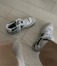 NEW BALANCE  NB550 官方板鞋男鞋女鞋情侶復古低幫百搭潮鞋休閑運動(dòng)鞋 白色/淺灰/墨綠 BB550WT1 41.5 (腳長(cháng)26cm) 曬單實(shí)拍圖
