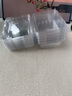 靜閑居水果盒一次性水果打包盒包裝盒盒子帶蓋分裝透明藍莓小號便攜塑料 塑料打包盒有蓋 500g-20個(gè) 曬單實(shí)拍圖