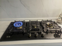 岡田（日本）燃氣灶大尺寸三眼燃氣灶900mm天然氣液化氣猛火家用煤氣灶嵌入式臺式兩用爐具三眼灶灶臺 900mm【B889D】鋼化玻璃帶定時(shí) 黑色 【管道-天然氣】 曬單實(shí)拍圖