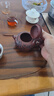 玉頤閣謝師禮茶壺紫砂宜興紫砂壺純手工茶具名家原礦龍血砂竹韻西施壺 竹韻西施 255ml 曬單實(shí)拍圖