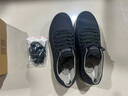 名郎（MELLEN）男鞋真皮軟底透氣防臭跑步運(yùn)動鞋輕便休閑板鞋子男防滑耐磨旅游鞋 藏藍(lán)色 41 曬單實拍圖