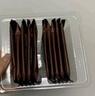 丹夫X超市聯(lián)名抹茶巧克力夾心薄脆618g/盒56片零食純黑巧華夫餅干七夕 曬單實拍圖