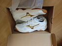 美津濃（MIZUNO）CYCLONE SPEED CN排球鞋綜合室內(nèi)外訓(xùn)練鞋男女款羽毛球鞋乒乓球鞋 白金 【顏值與實(shí)力并存】 現(xiàn)貨 40 =255mm 曬單實(shí)拍圖