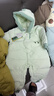 巴拉巴拉童裝嬰兒連體羽絨服輕薄羽絨服寶寶衣服2025冬裝抱衣爬服男童女童 黃色雪人-白鴨絨 90 cm-充絨量47g 曬單實拍圖