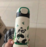蘇泊爾（SUPOR）保溫杯大容量316L不銹鋼水杯兒童小學(xué)生一蓋雙飲便攜吸管杯彈蓋杯 曬單實(shí)拍圖