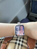 格匯品牌原裝鞠婧祎同款適用蘋果applewatchS10手表帶iwatch9/8/7腕帶 【心動粉】鋯石金屬表鏈 適用iwatch10【42MM表盤】 曬單實拍圖