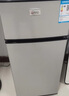 三菱小冰箱迷你小型家用冷藏冷凍宿舍出租房雙門(mén)辦公室電冰箱一級(jí)能效 104L銀色【三天約一度電】 曬單實(shí)拍圖