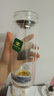 希諾（HEENOOR）抗菌玻璃杯雙層隔熱辦公車載水杯男2025新款泡茶杯子XN-9303KT 曬單實(shí)拍圖