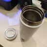 米家小米電熱水杯加熱杯熱水壺 保溫燒水杯 350ml迷你便攜式旅行出差 智能恒溫 316L不銹鋼無(wú)異味 白色 曬單實(shí)拍圖