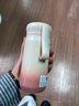GULOO女生保溫杯高顏值茶水分離直飲杯子學(xué)生簡(jiǎn)約316不銹鋼便攜水杯 粉色 410ml 曬單實(shí)拍圖