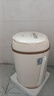 VCJ洗衣機(jī)半全自動(dòng)迷你洗衣機(jī)小型洗脫一體小型家用母嬰內(nèi)衣褲洗襪子神器兒童單身人宿舍出租房 店長(zhǎng)推薦【強(qiáng)力洗滌*低音精洗】復(fù)古米黃色 曬單實(shí)拍圖