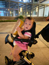 AMORHOME遛娃神器嬰兒推車兒童手推車輕便可折疊高景觀寶寶小推車溜娃神車 【新款】香檳黑金 傘【全包款】 曬單實(shí)拍圖