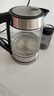 蘇泊爾（SUPOR）玻璃電水壺熱水壺高硼硅玻璃電熱水壺 1.7L燒水壺 SWF17E26A 曬單實(shí)拍圖