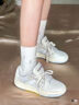 adidas ENTRAP美式校園風(fēng)低幫運動(dòng)板鞋少年感復古籃球鞋阿迪達斯   米白色/灰色   40 曬單實(shí)拍圖