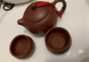 束氏丨 京東限定真裸價(jià)·宜興手工紫砂壺茶具朱泥西施泡茶壺七夕送禮 曬單實(shí)拍圖