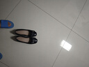 紅蜻蜓媽媽單鞋25春季軟底中年女士皮鞋通勤氣質(zhì)工作鞋WJB15802黑色37 曬單實(shí)拍圖
