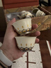 如瓷動(dòng)人敦煌寶相花功夫茶具套裝泡茶壺禮盒高檔生日禮物送長輩伴手禮品 寶相花-梨形壺-4杯禮盒 5件 送老師長輩退休紀(jì)念品實(shí)用 曬單實(shí)拍圖