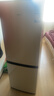 海爾（Haier）冰箱出品雙開(kāi)門(mén)二門(mén)177升冰箱家用小型冰箱租房省電不占地冷藏冷凍統帥家用小冰箱 以舊換新 177升雙門(mén)冰箱節能省電 兩天約用1度電 曬單實(shí)拍圖