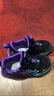 李寧熱男童鞋子秋冬季跑步鞋軟底皮面防滑易穿脫兒童運動(dòng)鞋炫酷卡通圖騰 紫龍限定 紫龍限定 29 碼 曬單實(shí)拍圖