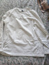 真維斯日系長(cháng)袖T恤男220g重磅純棉男士打底衫男生寬松大碼純色內搭 曬單實(shí)拍圖