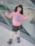 東方緣打底褲2025春秋冬新款麻花防滑底瑜伽舞蹈搭配小裙子兒童連襪褲  曬單實(shí)拍圖