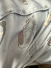 果殼（Gukoo）情侶夏季迪士尼聯名新款可愛冰絲女士家居服套裝B 天灰藍  XL 曬單實拍圖