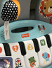 費雪（Fisher-Price）新生兒見(jiàn)面禮玩具生日禮物送禮-新版升級炫彩鋼琴健身器HXV97 曬單實(shí)拍圖