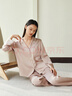 金三塔睡衣女真絲桑蠶絲素色簡(jiǎn)約可外穿簡(jiǎn)奢家居服 曬單實(shí)拍圖