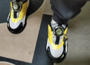 安踏童鞋寶寶燈鞋2025秋透氣跑鞋發(fā)光鞋子運動鞋男小童A12539909 曬單實拍圖
