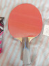 蝴蝶（Butterfly） 乒乓球拍板8星7星6星八星芳碳藍海綿蝴蝶王初學(xué)碳素底板進(jìn)口膠皮 8星 802橫拍一支+拍套三星球膜 曬單實(shí)拍圖