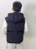 雅鹿2025秋冬新款兒童羽絨馬甲外穿加厚女童男童小童中大童秋冬季背心 黑色 150 曬單實(shí)拍圖