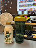 Blender Bottle搖搖杯運動(dòng)健身水杯男士女生蛋白粉攪拌杯子大容量塑料杯子耐高溫 Tritan材質(zhì)翡翠綠800ml 曬單實(shí)拍圖