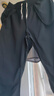 特步（XTEP）男子運動(dòng)工裝長(cháng)褲夏季速干運動(dòng)褲 正黑色 L 曬單實(shí)拍圖