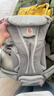 ERGObaby美國二狗背帶新生兒breeze全新升級透氣系列四式嬰兒背帶抱娃神器 breeze透氣款-珍珠灰 曬單實(shí)拍圖