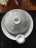 蘇氏陶瓷（SUSHI CERAMICS）卵青功夫茶杯開片冰裂品茗杯兩個(gè)裝簡裝款 曬單實(shí)拍圖