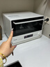 松下（Panasonic）【國家補貼20%】萬(wàn)食爐微波爐家用智能微蒸烤一體機平板式多功能烤箱空氣炸臺嵌兩用一級能效 米白28L【復合微蒸烤炸】DS285 曬單實(shí)拍圖