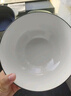 賀川屋湯碗大號日式釉下彩8英寸斗笠碗家用大碗吃面碗 2只裝 豎紋黑線 曬單實拍圖