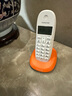 摩托羅拉（Motorola）數(shù)字無(wú)繩電話機(jī) 無(wú)線座機(jī) 子母機(jī) 單機(jī) 辦公家用 來(lái)電顯示 三方通話 C1001XC(橙色) 曬單實(shí)拍圖