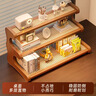 加仕高桌面置物架桌上茶杯架陽(yáng)臺花架瀝水多層儲物收納架茶具展示架 曬單實(shí)拍圖