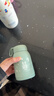 【京東物流送貨上門(mén)】萌萌兔卡通水杯女牛奶玻璃杯創(chuàng  )意便攜杯子 藍色萌萌兔 330ml 1只 曬單實(shí)拍圖