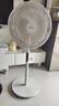 美的（Midea）電風(fēng)扇 家用風(fēng)扇落地扇 立式輕音節能強風(fēng)電扇 宿舍降溫循環(huán)柔風(fēng)自然風(fēng)桌面 【可拆洗】遙控+觸屏SAH35MKL 曬單實(shí)拍圖