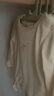 babylove寶寶內(nèi)衣套裝春秋季莫代爾棉嬰兒衣服嬰幼兒家居服睡衣高腰兩件套 白杏米 90 曬單實拍圖
