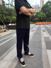XJSGS官方國際正品牌男士高端休閑褲2025秋季修身小腳褲輕奢侈男裝長(cháng)褲 高檔藏青【男士】 春秋款 36 建議【腰圍2尺8】 曬單實(shí)拍圖