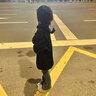 JAVC美式刺繡黑色連帽衛(wèi)衣女春秋季2025新款國潮牌小個子oversize上衣 黑色-春秋薄款 L 建議 105-120斤 曬單實拍圖